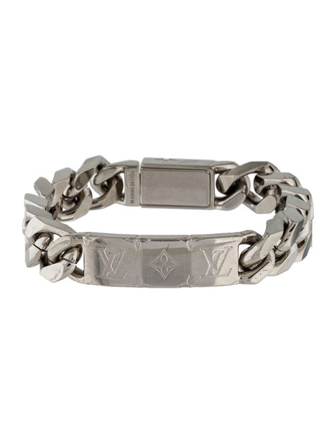 louis vuitton armband heren zwart|louis vuitton monogram chain bracelet.